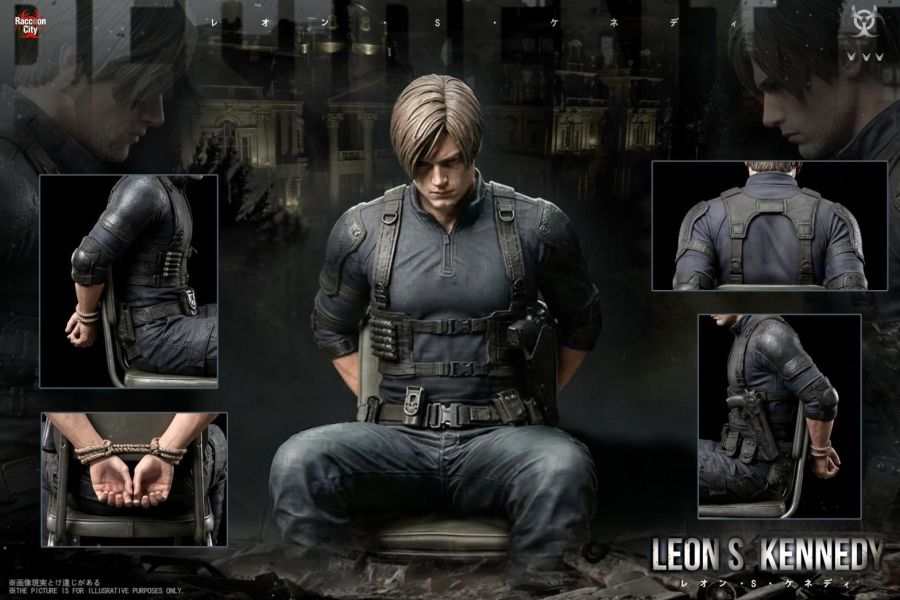 【預購】Raccoon City×Super Hero 里昂 惡靈古堡 心蹤,shinzou,GK,雕像,公仔,玩具,模型,一番賞,GK模型,GK雕像