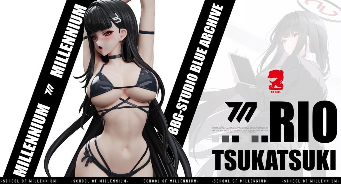 【預購】BB Girl 調月莉音 蔚藍檔案 心蹤,shinzou,GK,雕像,公仔,玩具,模型,一番賞,GK模型,GK雕像