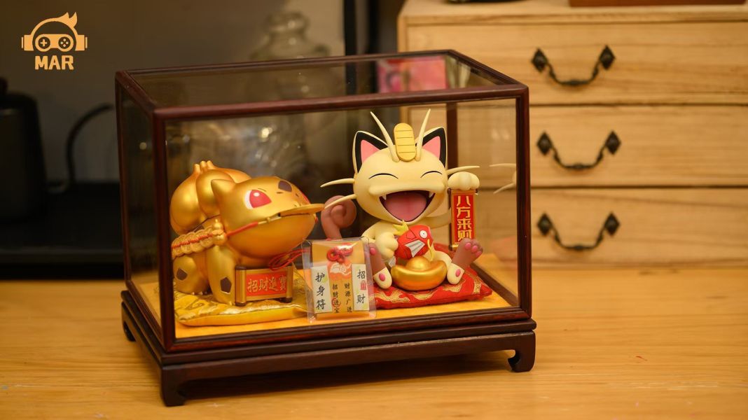 【預購】MAR模玩 招財蛇年新年款 寶可夢 心蹤,shinzou,GK,雕像,公仔,玩具,模型,一番賞,GK模型,GK雕像