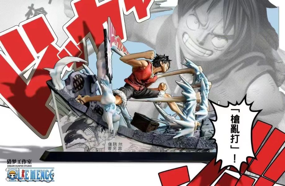 【預購】獵夢 死鬥系列 蒙其·D·魯夫 海賊王 心蹤,shinzou,GK,雕像,公仔,玩具,模型,一番賞,GK模型,GK雕像