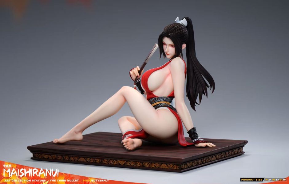 【預購】粉蝶 貞賢A 不知火舞 格鬥天王 餓狼傳說 海外版 心蹤,shinzou,GK,雕像,公仔,玩具,模型,一番賞,GK模型,GK雕像