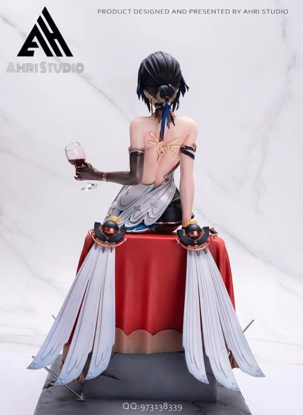 【海外現貨】Ahri 凱茜婭 遠曲獨舞 塵白禁區 心蹤,shinzou,GK,雕像,公仔,玩具,模型,一番賞,GK模型,GK雕像