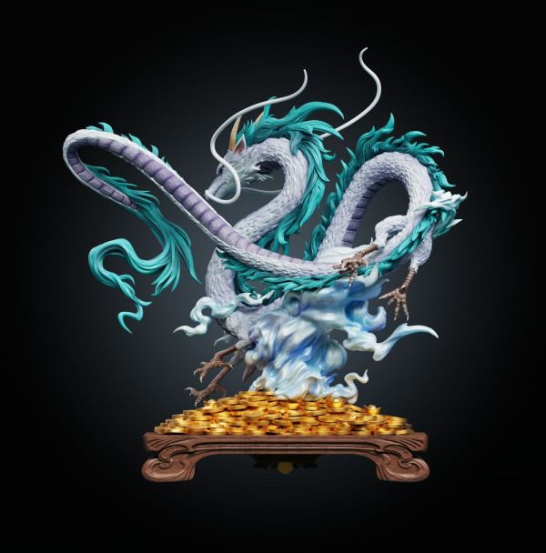 【預購】WAWA 招財千尋白龍 賑早見琥珀主 神隱少女 宮崎駿 心蹤,shinzou,GK,雕像,公仔,玩具,模型,一番賞,GK模型,GK雕像