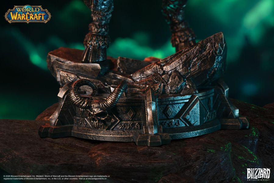 【預購】正版授權 HEX Collectibles 伊利丹·怒風 銅色 魔獸世界 心蹤,shinzou,GK,雕像,公仔,玩具,模型,一番賞,GK模型,GK雕像