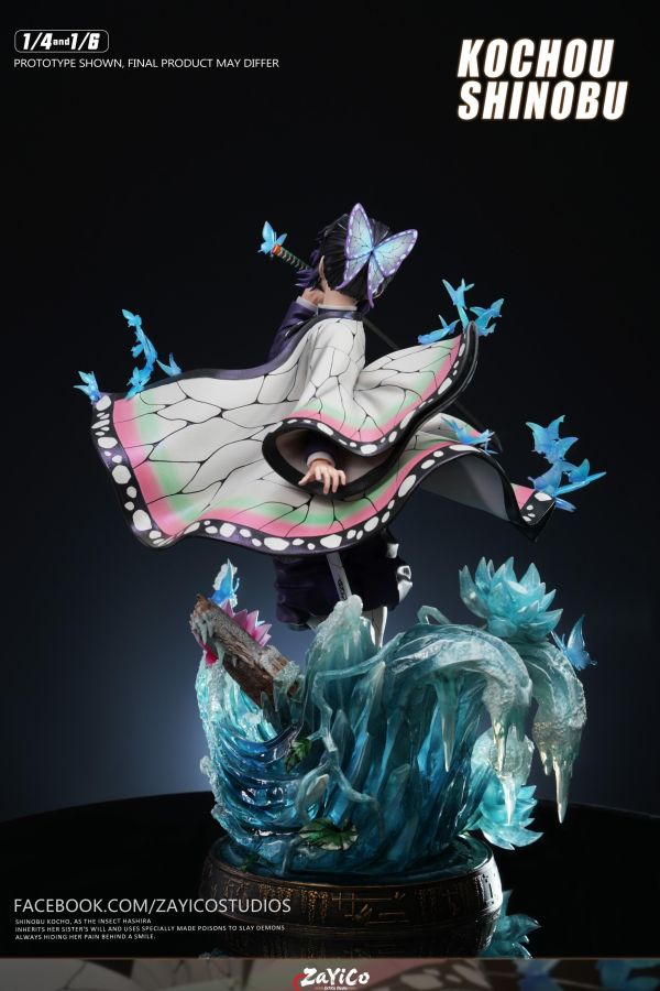 【預購】Zayico 蟲蛀 胡蝶忍 鬼滅之刃 心蹤,shinzou,GK,雕像,公仔,玩具,模型,一番賞,GK模型,GK雕像