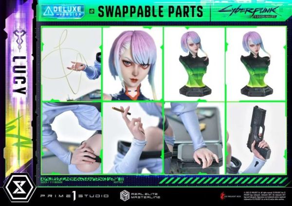 【預購】正版授權 P1S Prime 1 Studio Lucy 露西 電馭叛客:邊緣行者 心蹤,shinzou,GK,雕像,公仔,玩具,模型,一番賞,GK模型,GK雕像