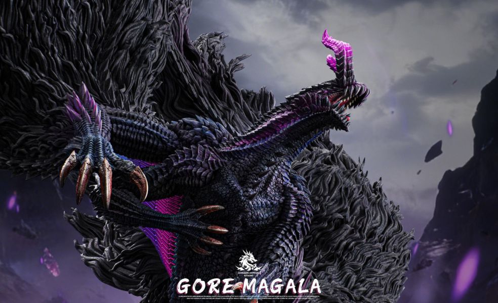 【預購】Dragon Realm 黑蝕龍 魔物獵人 心蹤,shinzou,GK,雕像,公仔,玩具,模型,一番賞,GK模型,GK雕像