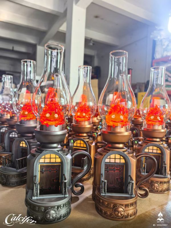 【海外現貨】NINETY SEVEN 玖柒 復古小夜燈卡西法 霍爾的移動城堡 宮崎駿 心蹤,shinzou,GK,雕像,公仔,玩具,模型,一番賞,GK模型,GK雕像