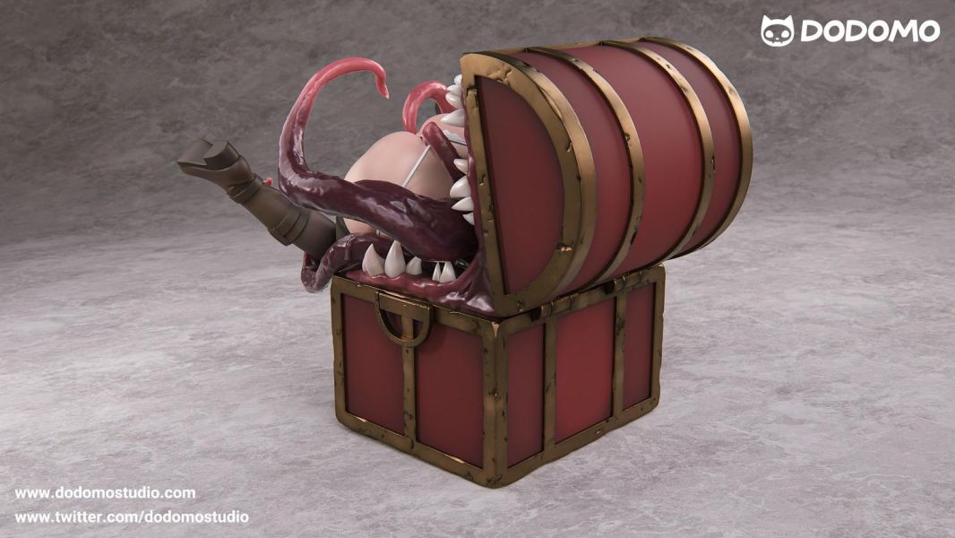 【預購】Dodomo 芙莉蓮 又被寶箱抓住了 葬送的芙莉蓮 心蹤,shinzou,GK,雕像,公仔,玩具,模型,一番賞,GK模型,GK雕像