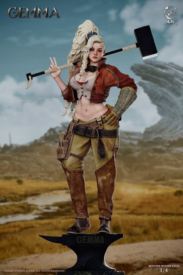 【預購】魂殿 潔瑪 魔物獵人 心蹤,shinzou,GK,雕像,公仔,玩具,模型,一番賞,GK模型,GK雕像