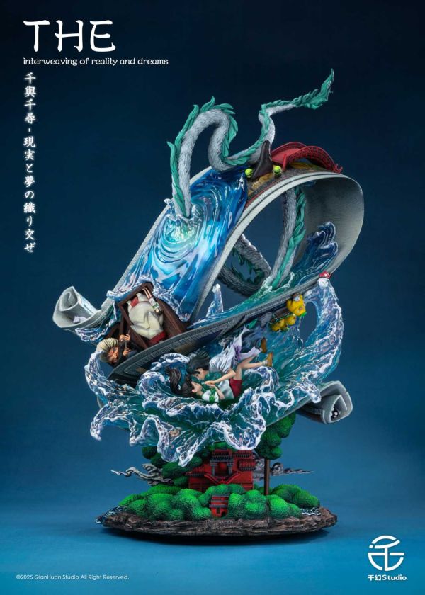 【預購】千幻 現實和夢境的交織 神隱少女 宮崎駿 心蹤,shinzou,GK,雕像,公仔,玩具,模型,一番賞,GK模型,GK雕像
