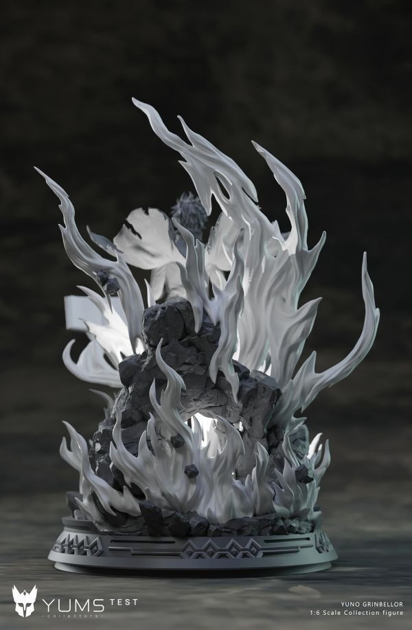 【預購】YUMS 黑桃王子 尤諾覺醒形態 黑色五葉草 心蹤,shinzou,GK,雕像,公仔,玩具,模型,一番賞,GK模型,GK雕像