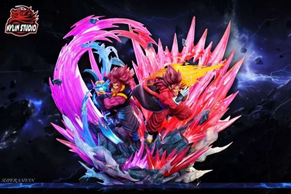 【預購】kylin 超四雙王悟吉塔 貝吉特 七龍珠 心蹤,shinzou,GK,雕像,公仔,玩具,模型,一番賞,GK模型,GK雕像