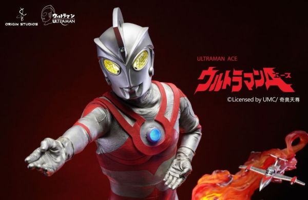 【預購】正版授權 Origin 經典奧特曼 艾斯場景雕像 超人力霸王 心蹤,shinzou,GK,雕像,公仔,玩具,模型,一番賞,GK模型,GK雕像