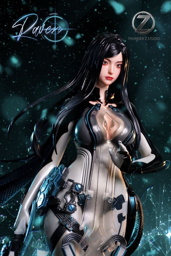 【預購】THUNDER Z 渡鴉 劍星 心蹤,shinzou,GK,雕像,公仔,玩具,模型,一番賞,GK模型,GK雕像