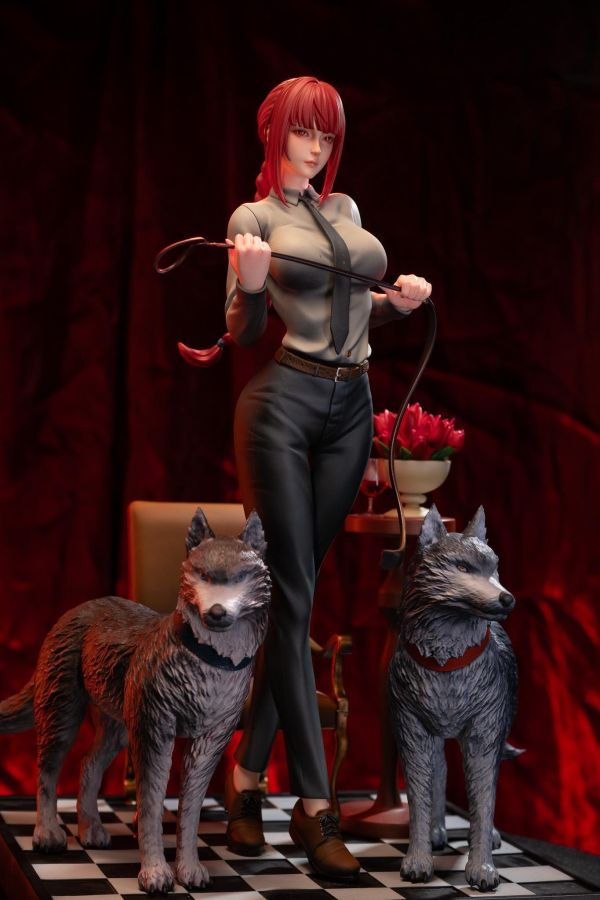 【預購】PolarBear 瑪奇瑪 鏈鋸人 心蹤,shinzou,GK,雕像,公仔,玩具,模型,一番賞,GK模型,GK雕像