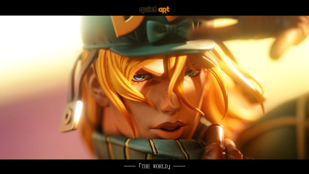 【預購】Quiet Art 迪亞哥·布蘭度 JoJo的奇幻冒險 心蹤,shinzou,GK,雕像,公仔,玩具,模型,一番賞,GK模型,GK雕像