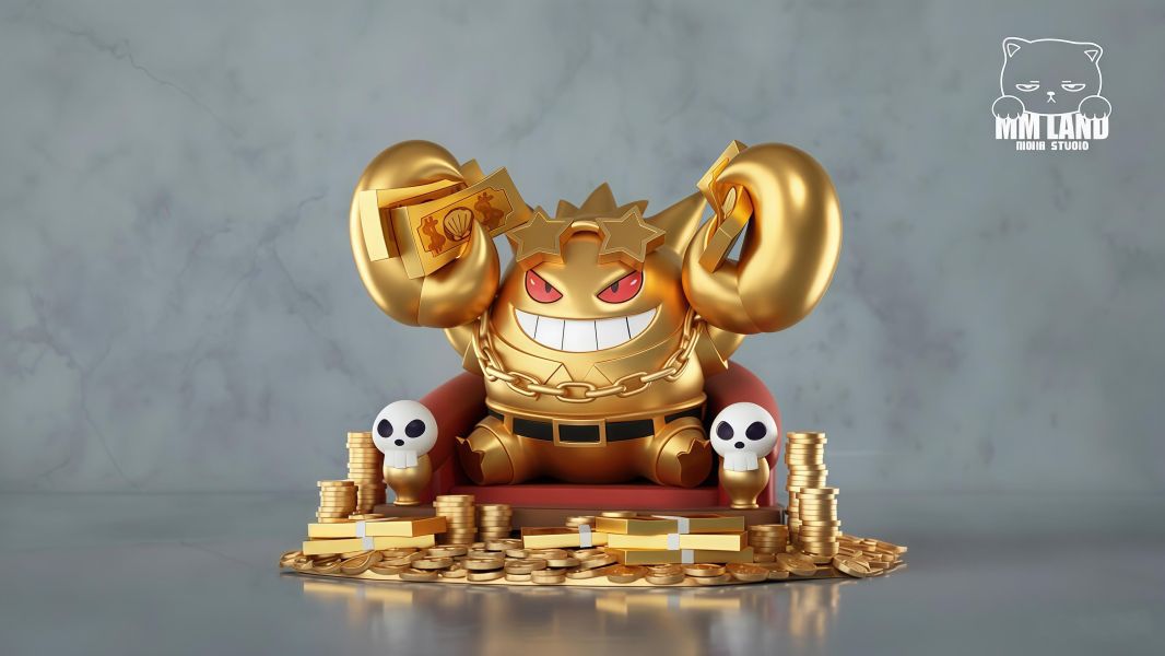 【預購】MMLAND 喵喵島 有鉗花耿鬼 寶可夢 心蹤,shinzou,GK,雕像,公仔,玩具,模型,一番賞,GK模型,GK雕像