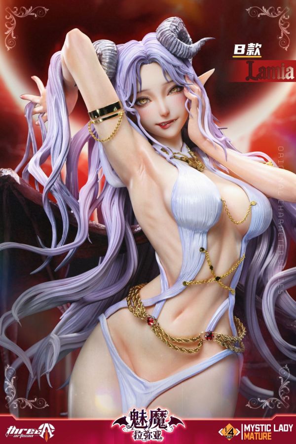 【預購】正版授權 ThreeArtisan TA Mystic Lady 魅魔·拉彌亞 心蹤,shinzou,GK,雕像,公仔,玩具,模型,一番賞,GK模型,GK雕像