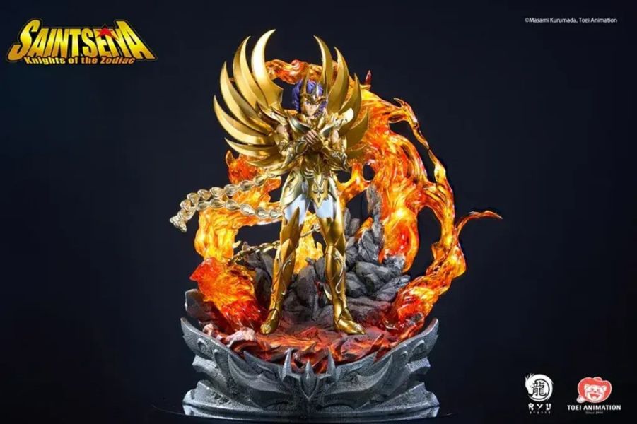 【預購】正版授權 RYU 鳳凰座一輝 聖鬥士星矢 心蹤,shinzou,GK,雕像,公仔,玩具,模型,一番賞,GK模型,GK雕像