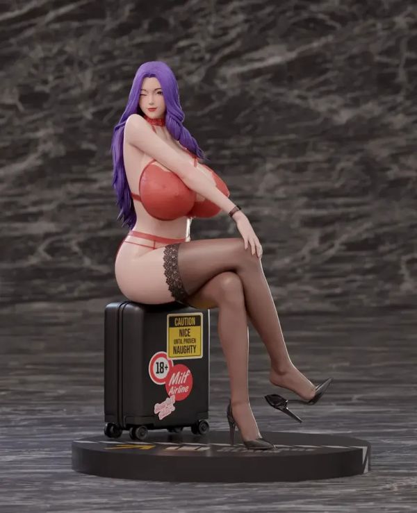 【預購】SODA Clara 克拉拉 Milf航空公司 ScarlettAnn 心蹤,shinzou,GK,雕像,公仔,玩具,模型,一番賞,GK模型,GK雕像