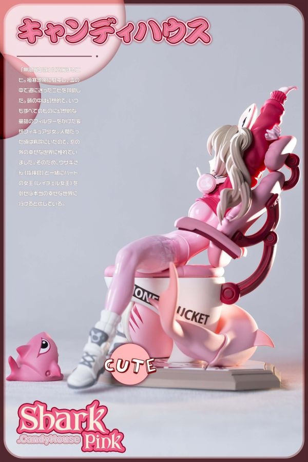 【預購】CandyHouse 粉紅鯊魚 愛麗絲 勝利女神:妮姬 心蹤,shinzou,GK,雕像,公仔,玩具,模型,一番賞,GK模型,GK雕像