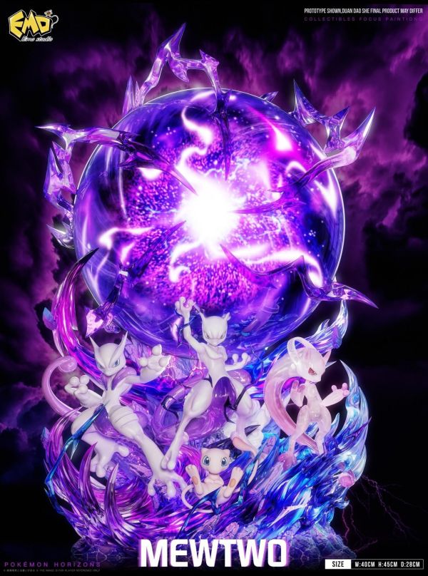 【預購】Emo工作室 超夢 寶可夢 心蹤,shinzou,GK,雕像,公仔,玩具,模型,一番賞,GK模型,GK雕像