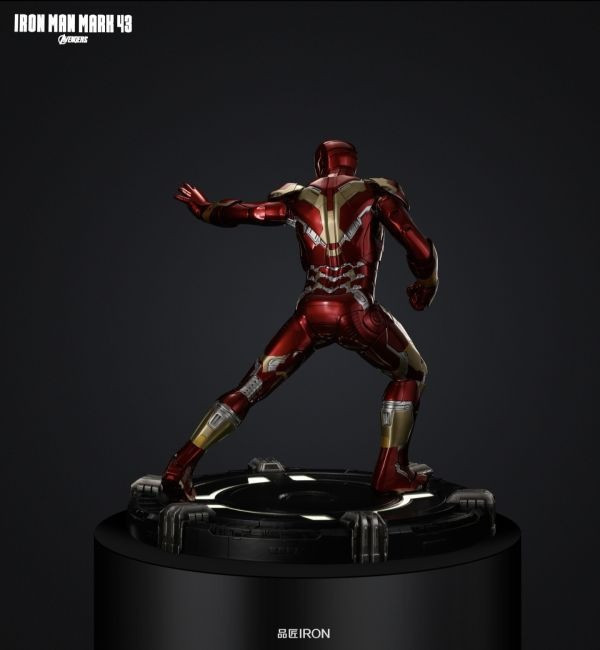 【預購】品匠Iron 鋼鐵人MK43 Marvel漫威 心蹤,shinzou,GK,雕像,公仔,玩具,模型,一番賞,GK模型,GK雕像