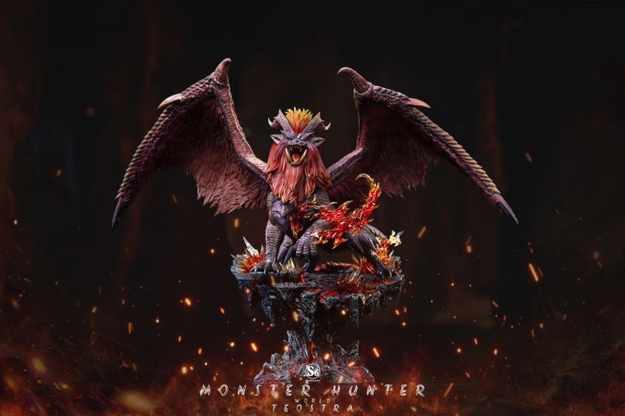 【預購】S6 炎王龍 魔物獵人 心蹤,shinzou,GK,雕像,公仔,玩具,模型,一番賞,GK模型,GK雕像