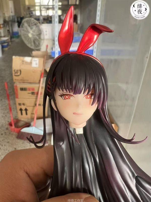 【預購】緋夜 兔女郎調月莉音 蔚藍檔案 心蹤,shinzou,GK,雕像,公仔,玩具,模型,一番賞,GK模型,GK雕像