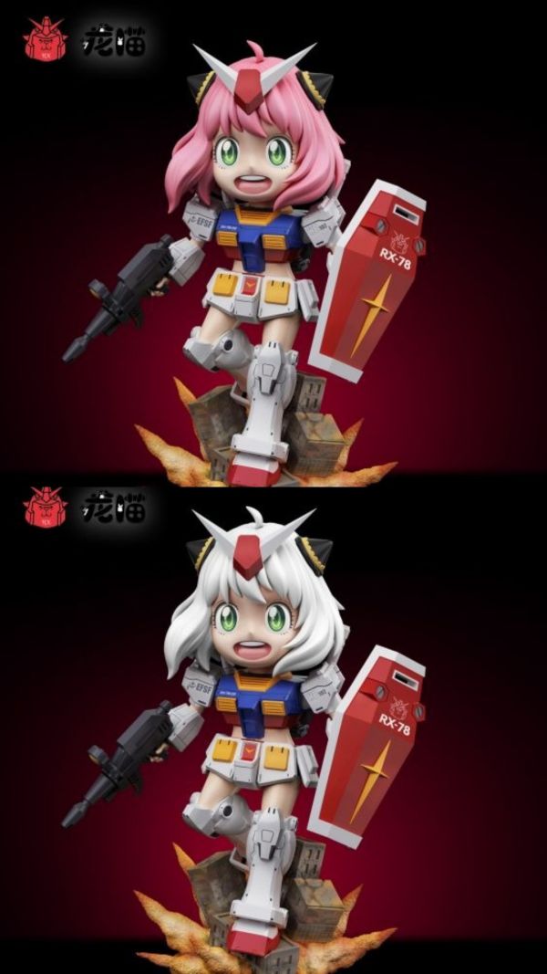 【預購】RX×龍喵 機甲安妮亞 間諜家家酒 鋼彈 心蹤,shinzou,GK,雕像,公仔,玩具,模型,一番賞,GK模型,GK雕像