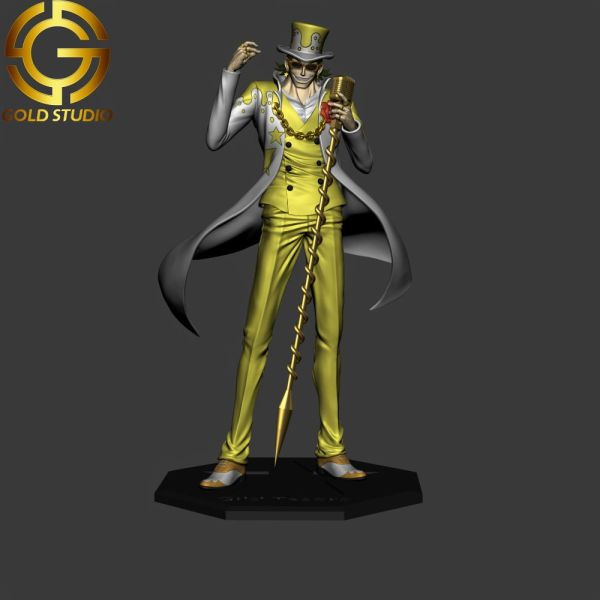 【預購】GOLD 黃金大帝 泰佐羅 海賊王 心蹤,shinzou,GK,雕像,公仔,玩具,模型,一番賞,GK模型,GK雕像