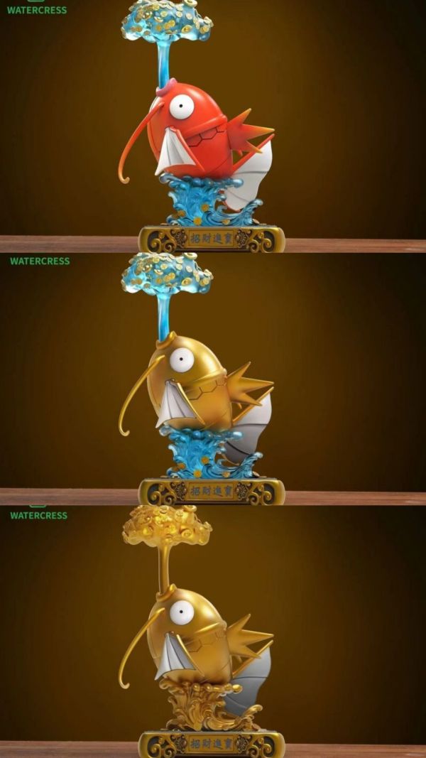 【預購】Watercress丨寶可夢 神奇寶貝 招財鯉魚王 三配色 心蹤 𝑺𝒉𝒊𝒏𝒁𝒐𝒖,心蹤,ShinZou,心蹤GK,心粽GK,心綜GK,心縱GK,新宗GK,新縱GK,新粽GK,新蹤GK,火影忍者GK,海賊王GK,七龍珠GK,巨人GK,間諜家家酒GK,咒術迴戰GK,GK