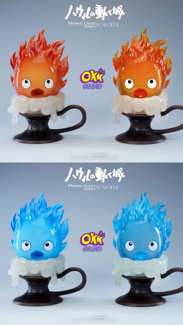 【預購】okk 燭台卡西法 霍爾的移動城堡 宮崎駿 心蹤,shinzou,GK,雕像,公仔,玩具,模型,一番賞,GK模型,GK雕像