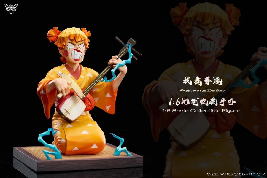 【預購】Firefly 彈琴善逸 鬼滅之刃 心蹤,shinzou,GK,雕像,公仔,玩具,模型,一番賞,GK模型,GK雕像