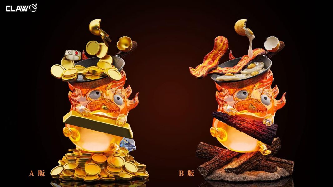 【預購】爪爪 Claw 貪婪的小惡魔 卡西法 霍爾的移動城堡 宮崎駿 心蹤,shinzou,GK,雕像,公仔,玩具,模型,一番賞,GK模型,GK雕像