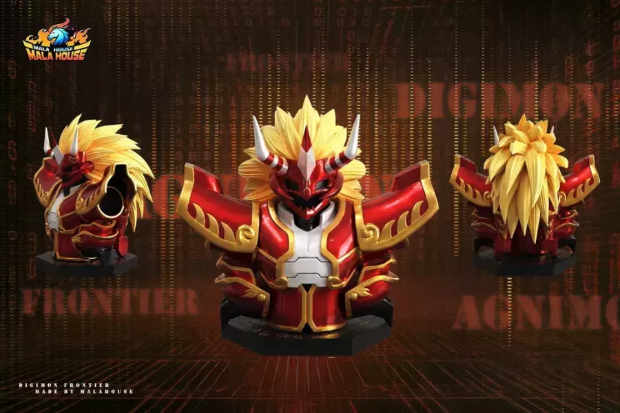【預購】MALA House 馬來財 無限地帶 鬥士精神系列 數碼寶貝 心蹤,shinzou,GK,雕像,公仔,玩具,模型,一番賞,GK模型,GK雕像