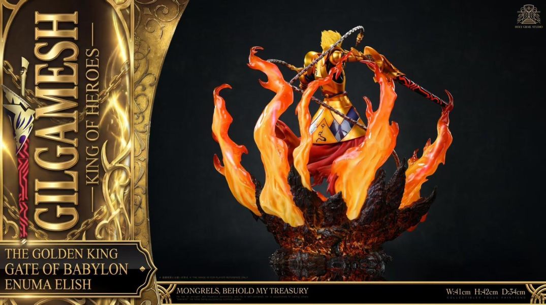【預購】聖盃 HG 金閃閃 吉爾伽美什 Fate 心蹤,shinzou,GK,雕像,公仔,玩具,模型,一番賞,GK模型,GK雕像