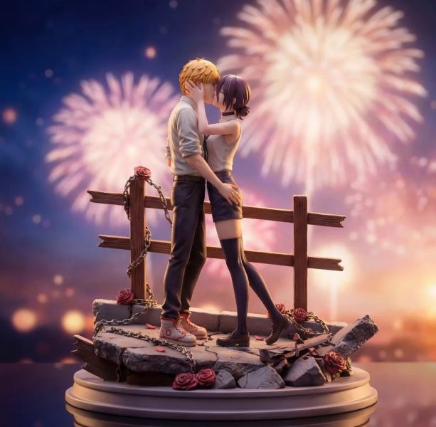 【預購】Pink 電次 蕾塞 煙花之吻 鏈鋸人 心蹤,shinzou,GK,雕像,公仔,玩具,模型,一番賞,GK模型,GK雕像