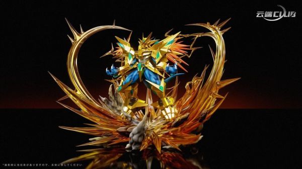 【預購】雲端YD 金甲龍獸X抗體 數碼寶貝 心蹤,shinzou,GK,雕像,公仔,玩具,模型,一番賞,GK模型,GK雕像