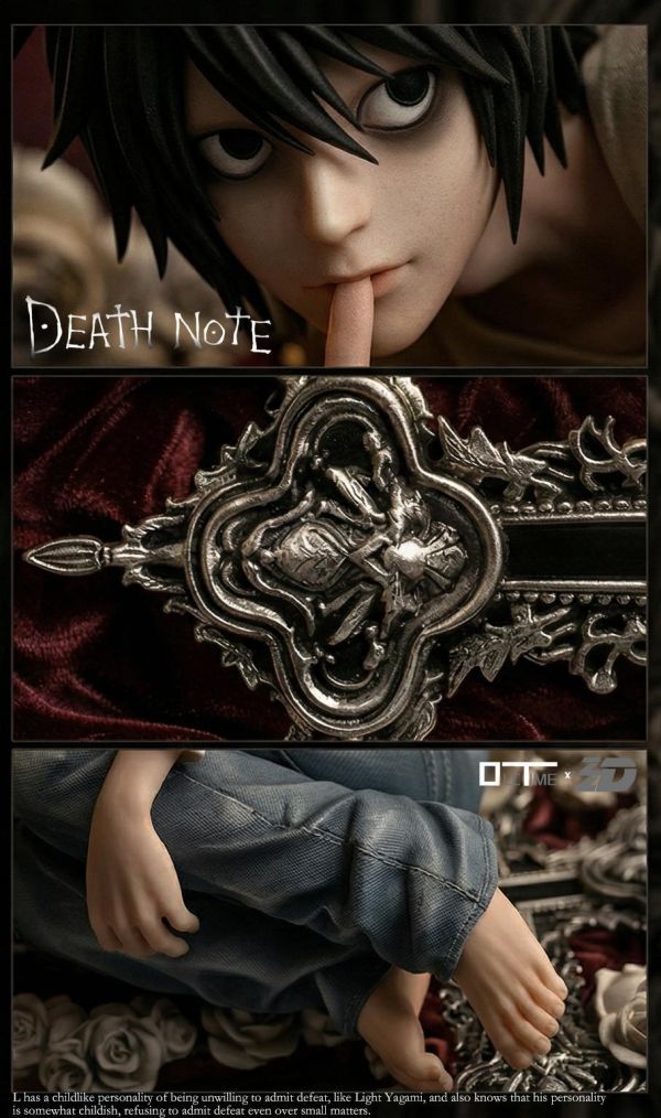 【預購】Old Time×ZZDD L 艾爾·羅萊特 死亡筆記本 心蹤,shinzou,GK,雕像,公仔,玩具,模型,一番賞,GK模型,GK雕像