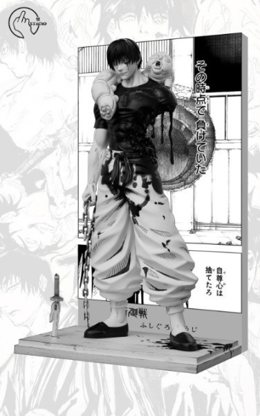 【預購】豎工作室 伏黑甚爾 漫畫色冥場面第一彈 咒術迴戰 心蹤,shinzou,GK,雕像,公仔,玩具,模型,一番賞,GK模型,GK雕像