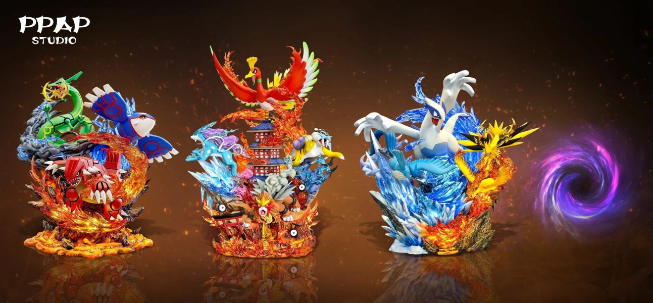 【預購】PPAP丨寶可夢 神奇寶貝 鳳王+三聖獸 炎帝&雷公&水君 雙配色 神獸系列第三彈 心蹤 𝑺𝒉𝒊𝒏𝒁𝒐𝒖,心蹤,ShinZou,心蹤GK,心粽GK,心綜GK,心縱GK,新宗GK,新縱GK,新粽GK,新蹤GK,火影忍者GK,海賊王GK,七龍珠GK,巨人GK,間諜家家酒GK,咒術迴戰GK,GK
