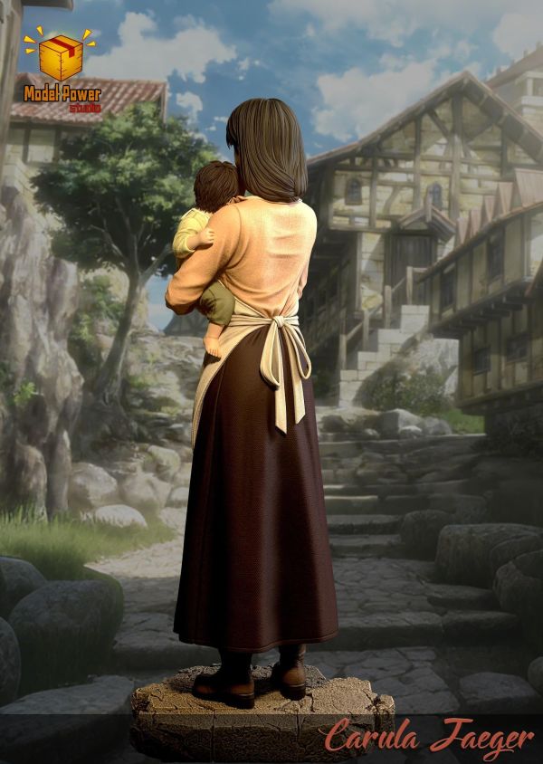 【預購】Model Power 卡露拉 艾連 進擊的巨人 心蹤,shinzou,GK,雕像,公仔,玩具,模型,一番賞,GK模型,GK雕像