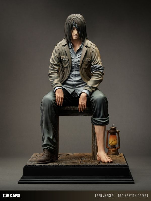 【預購】力量 CHIKARA 艾連葉卡 庫爾迦先生 進擊的巨人 心蹤,shinzou,GK,雕像,公仔,玩具,模型,一番賞,GK模型,GK雕像
