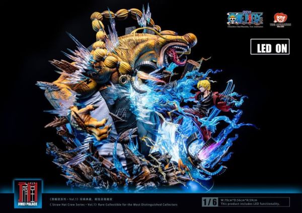 【預購】正版授權 集美殿堂 香吉士vs奎因 海賊王 心蹤,shinzou,GK,雕像,公仔,玩具,模型,一番賞,GK模型,GK雕像