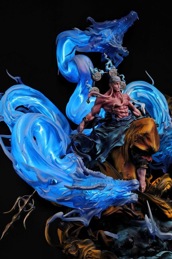 【預購】鐵幕×潮鳴 雷神艾涅爾 海賊王 心蹤,shinzou,GK,雕像,公仔,玩具,模型,一番賞,GK模型,GK雕像