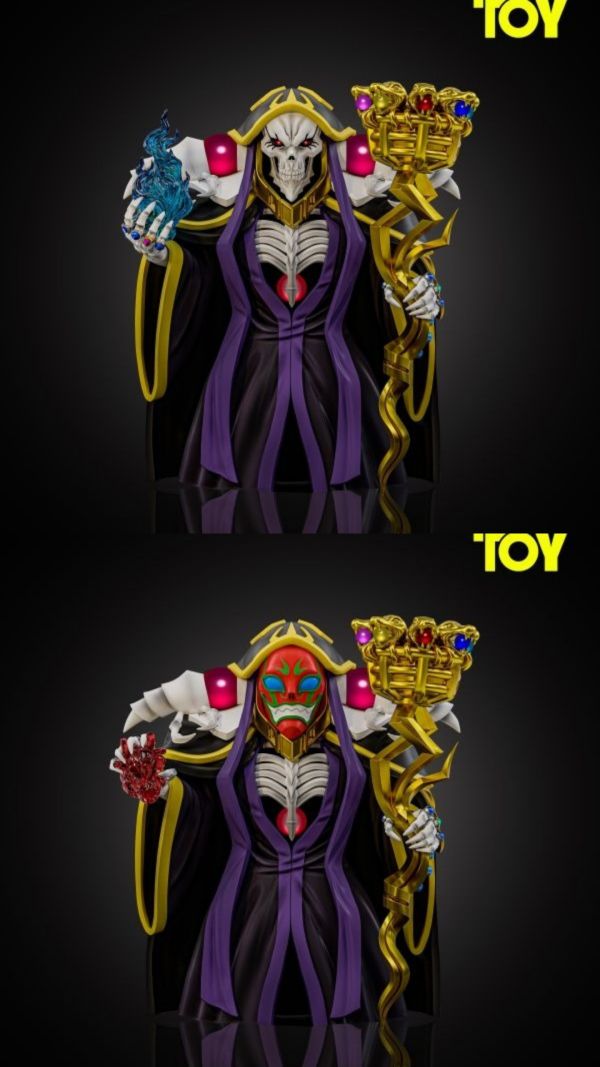 【預購】TOY 不死者之王 骨王 OVERLORD 心蹤,shinzou,GK,雕像,公仔,玩具,模型,一番賞,GK模型,GK雕像