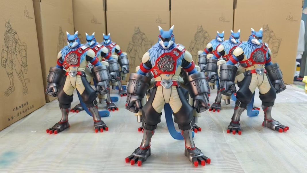 【預購】獨角獸 音速迦奧迦獸 數碼寶貝 心蹤,shinzou,GK,雕像,公仔,玩具,模型,一番賞,GK模型,GK雕像