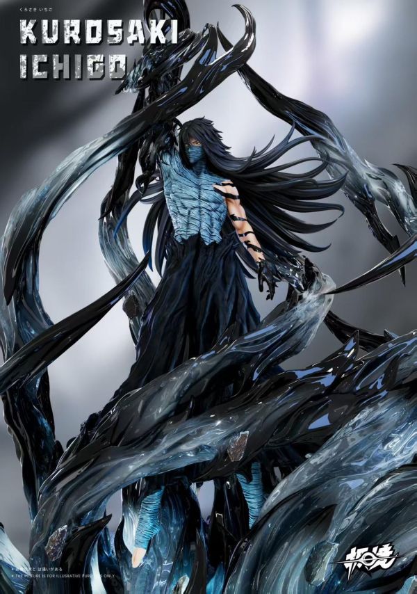 【預購】極境 黑髮紅眼男 一護 死神 心蹤,shinzou,GK,雕像,公仔,玩具,模型,一番賞,GK模型,GK雕像